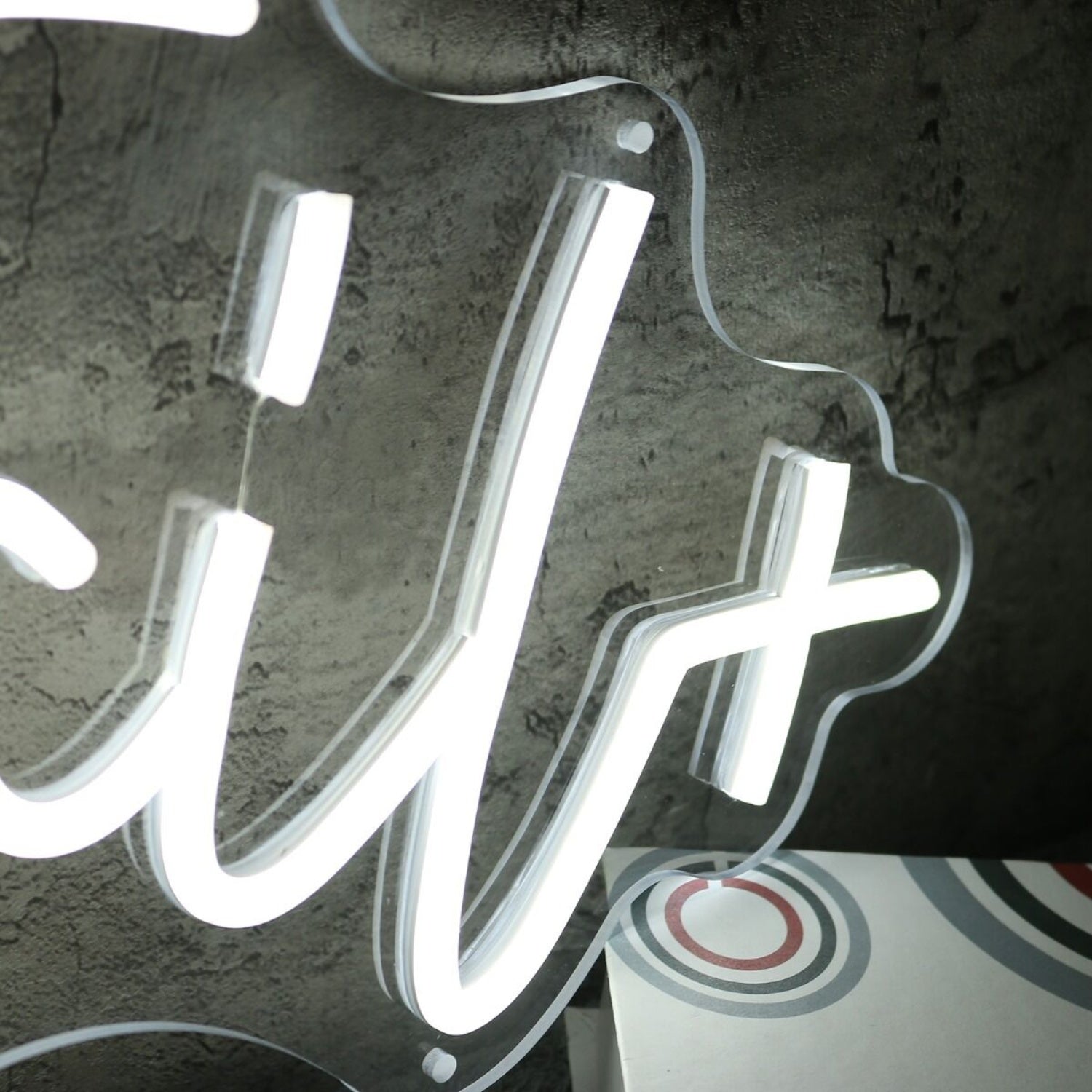 Mocktail White Led Neon Sign - Shineneon