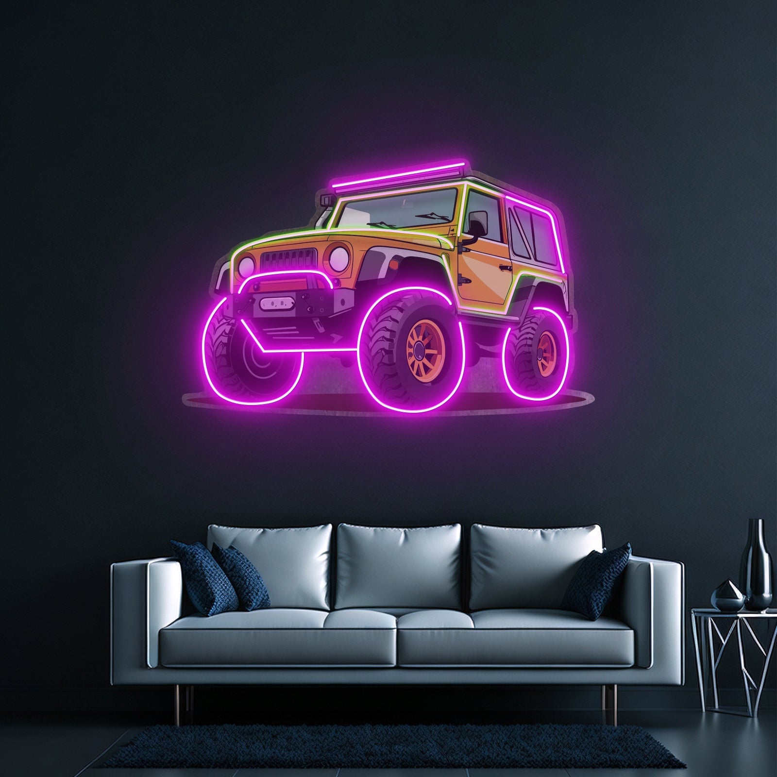 Modern Adventure Off Roading Suv Led Neon Sign Light Custom Led Signs - Shineneon