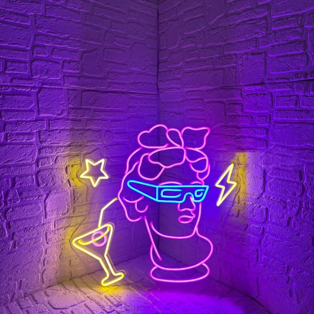 Modern Italian Statue Led Sign Business Neon Sign - Shineneon