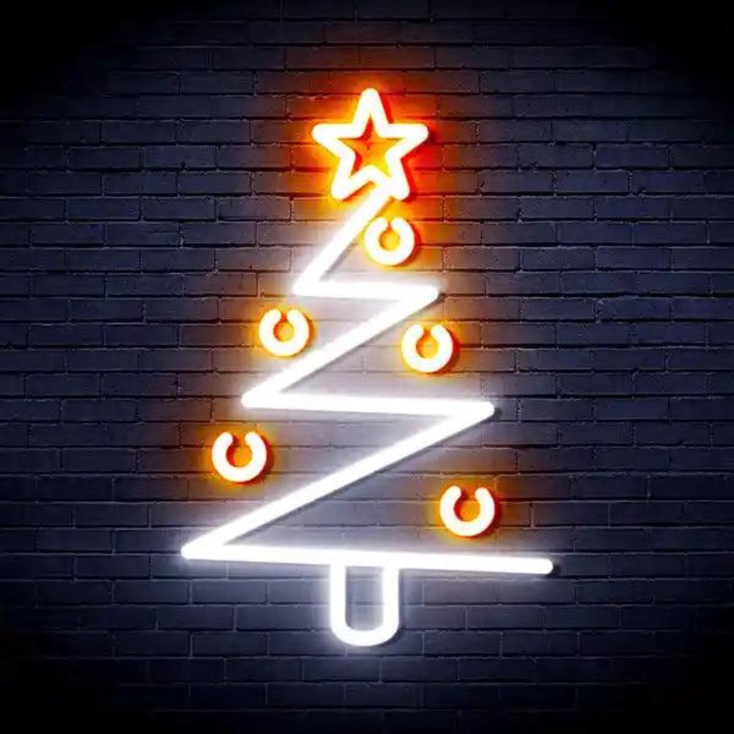 Modern Tree Multicolor LED Neon Sign for Indoor Christmas Decor | Shineneon
