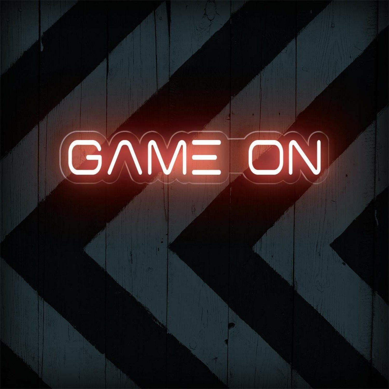 Modern White Game On Led Neon Sign For Gaming Room And Arcade Wall Decor | Shineneon