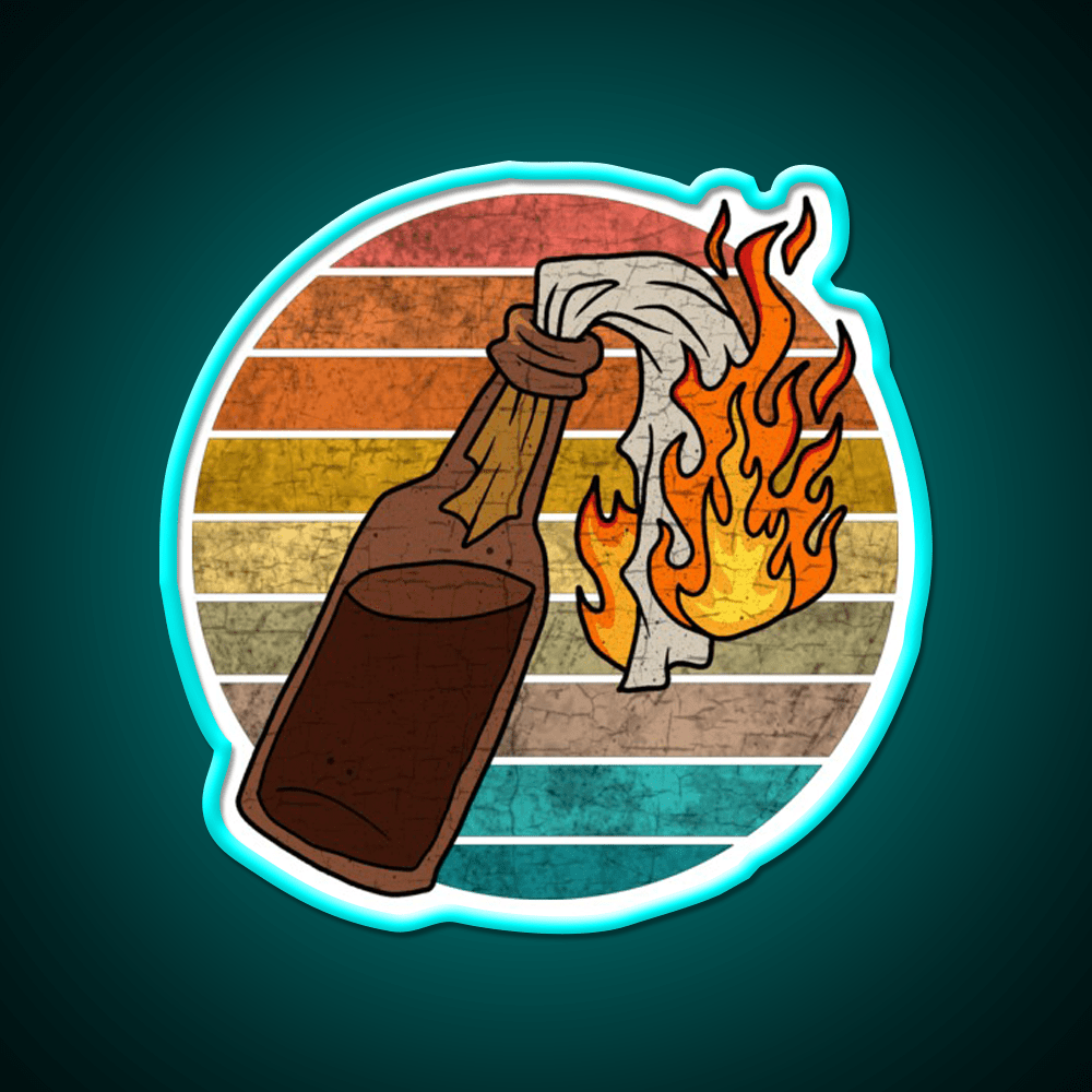 Molotov Cocktail Bar Decor Led Neon Sign For Home Bar Decor Rgb Color - Shineneon