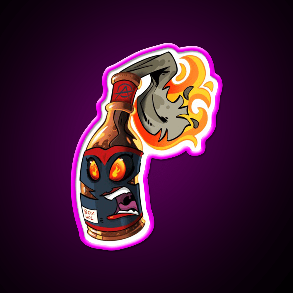 Molotovia Cocktail Bar Decor Led Neon Sign Rgb Color - Shineneon