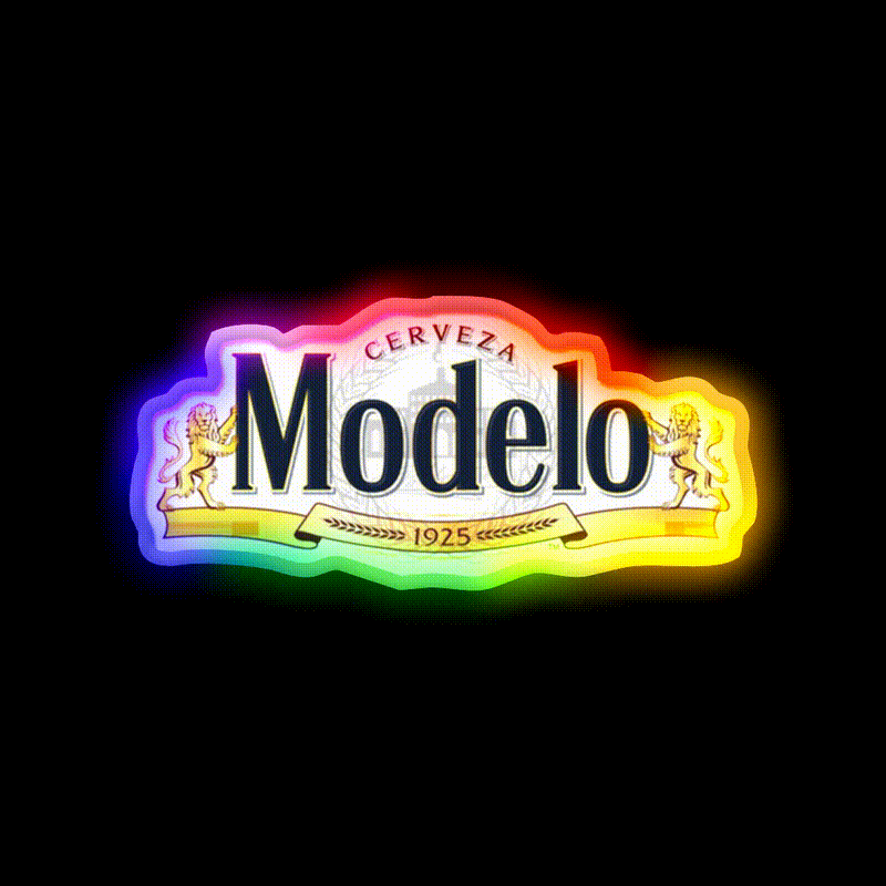 Mondelo Essential Beer Bar Decor Led Neon Sign Rgb Color - LED neon sign close-up detail