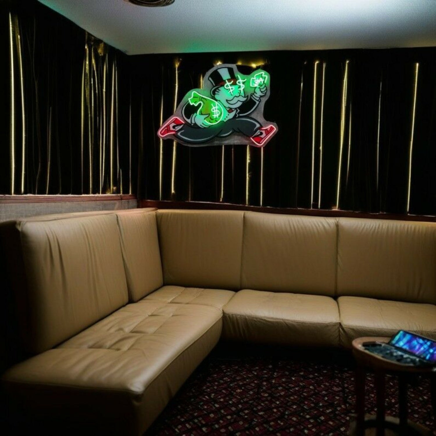 Money Hugger Led Neon Sign Light Pop Art | Shineneon