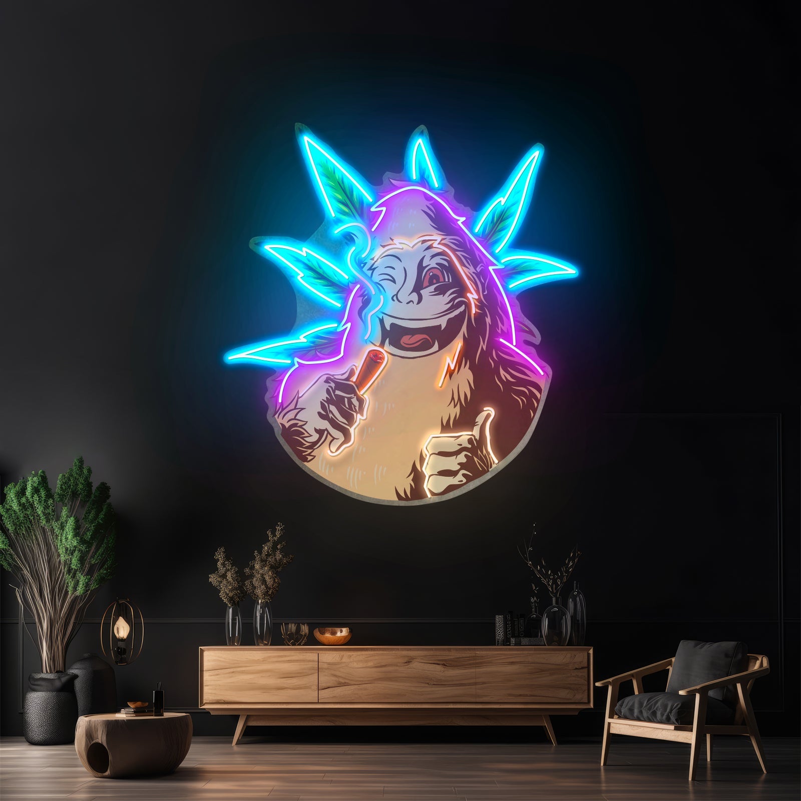 Monkey On Drugs Led Neon Sign Light Custom Led Signs - Shineneon
