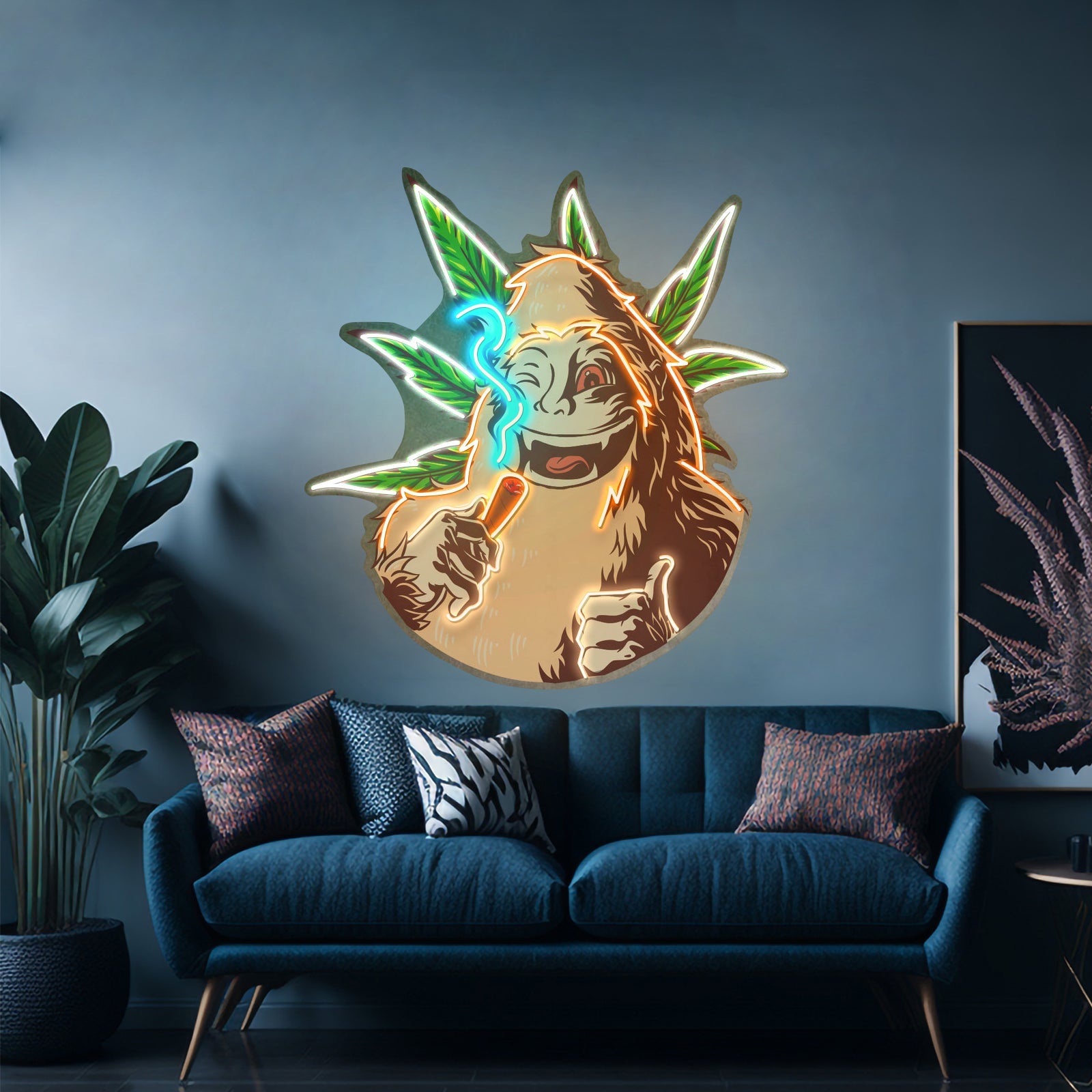 Monkey On Drugs Led Neon Sign Light Custom Led Signs - Shineneon