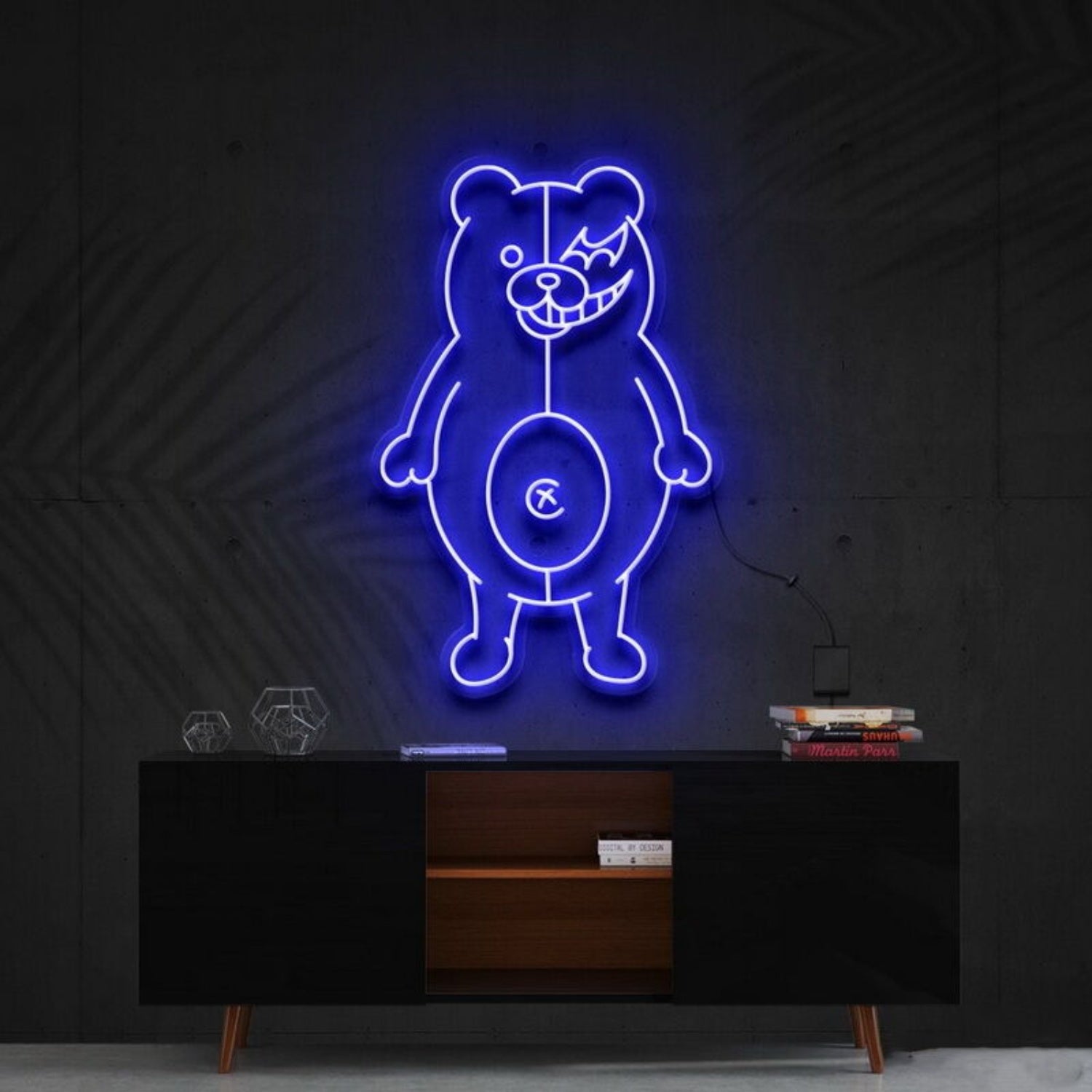 Monokuma Danganronpa Led Neon Sign For Game Rooms | Shineneon