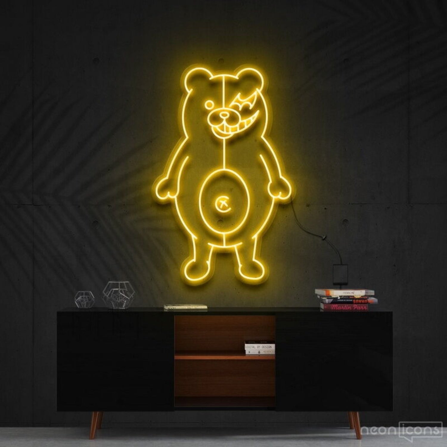 Monokuma Danganronpa Led Neon Sign For Game Rooms | Shineneon