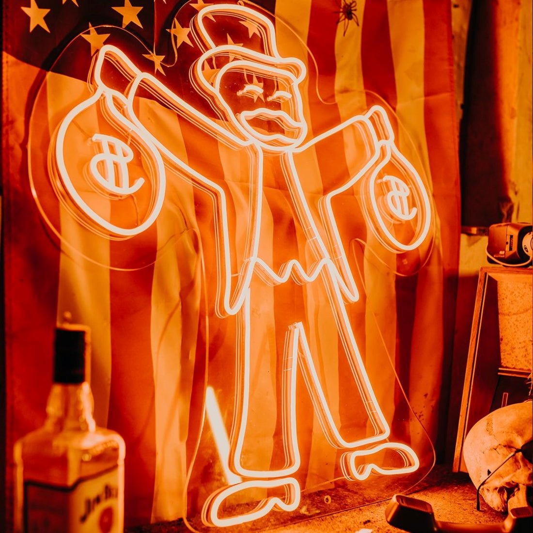 Monopoly Man Money Led Sign Business Neon Sign - Shineneon