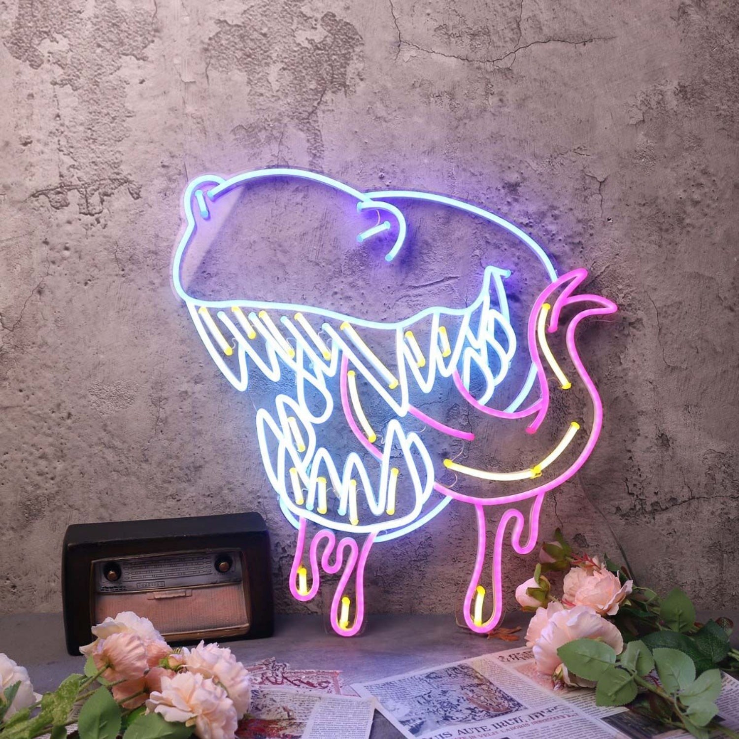 Monster Mouth Custom Led Neon Sign - Shineneon