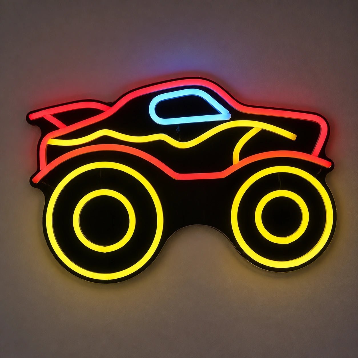 Monster Truck Vintage LED Neon Sign - Shineneon