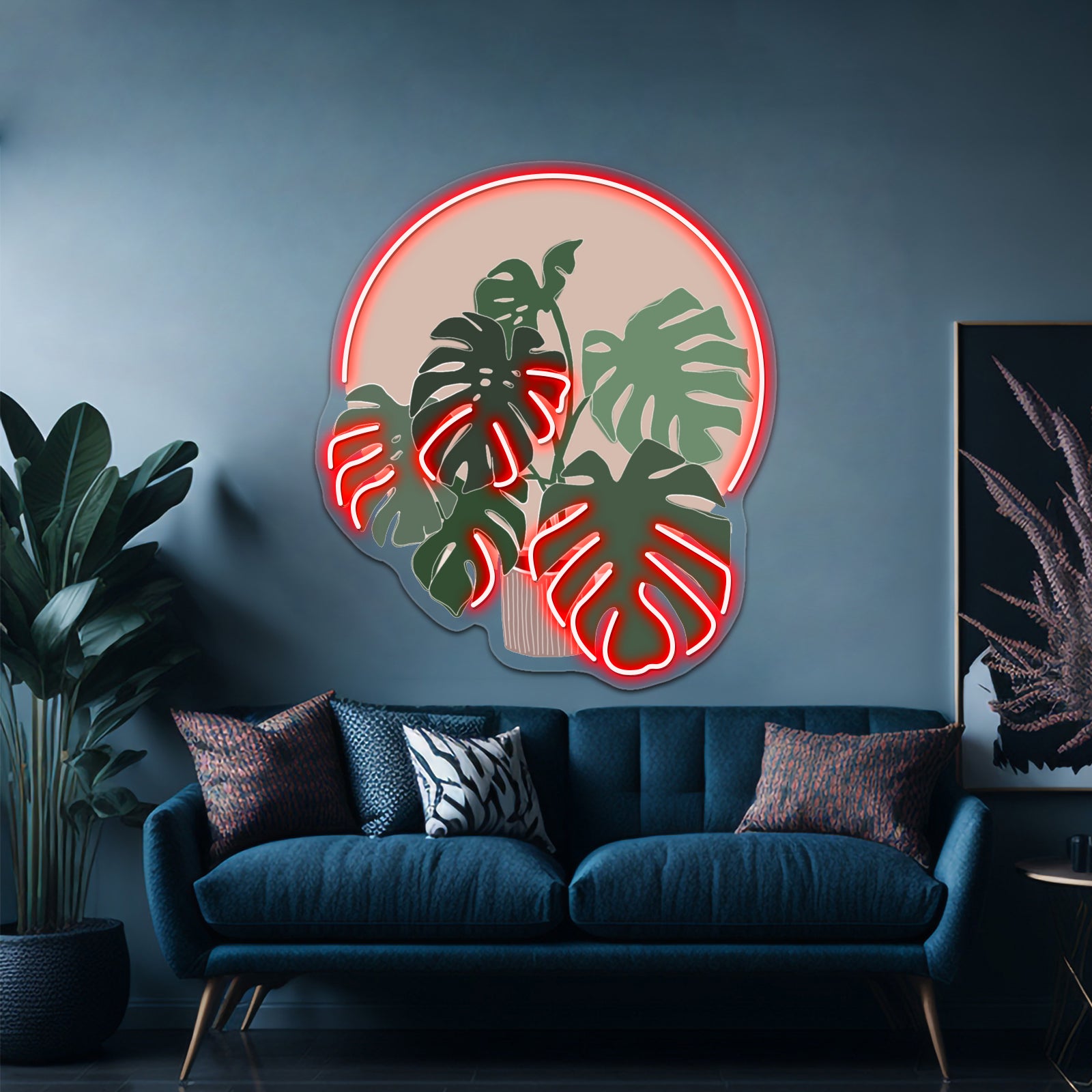 Monstera Plant Wall Artwork Neon Signs | Shineneon