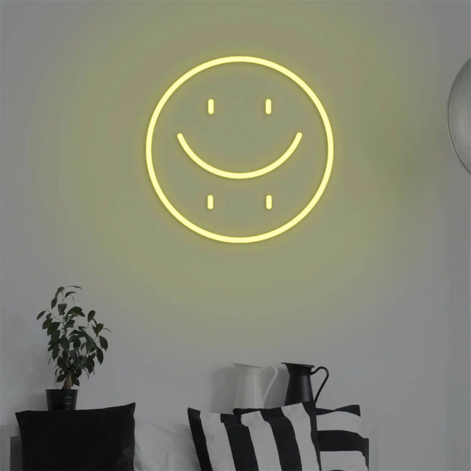 Mood And Space Happy Sad Face Led Neon Sign For Home | Shineneon