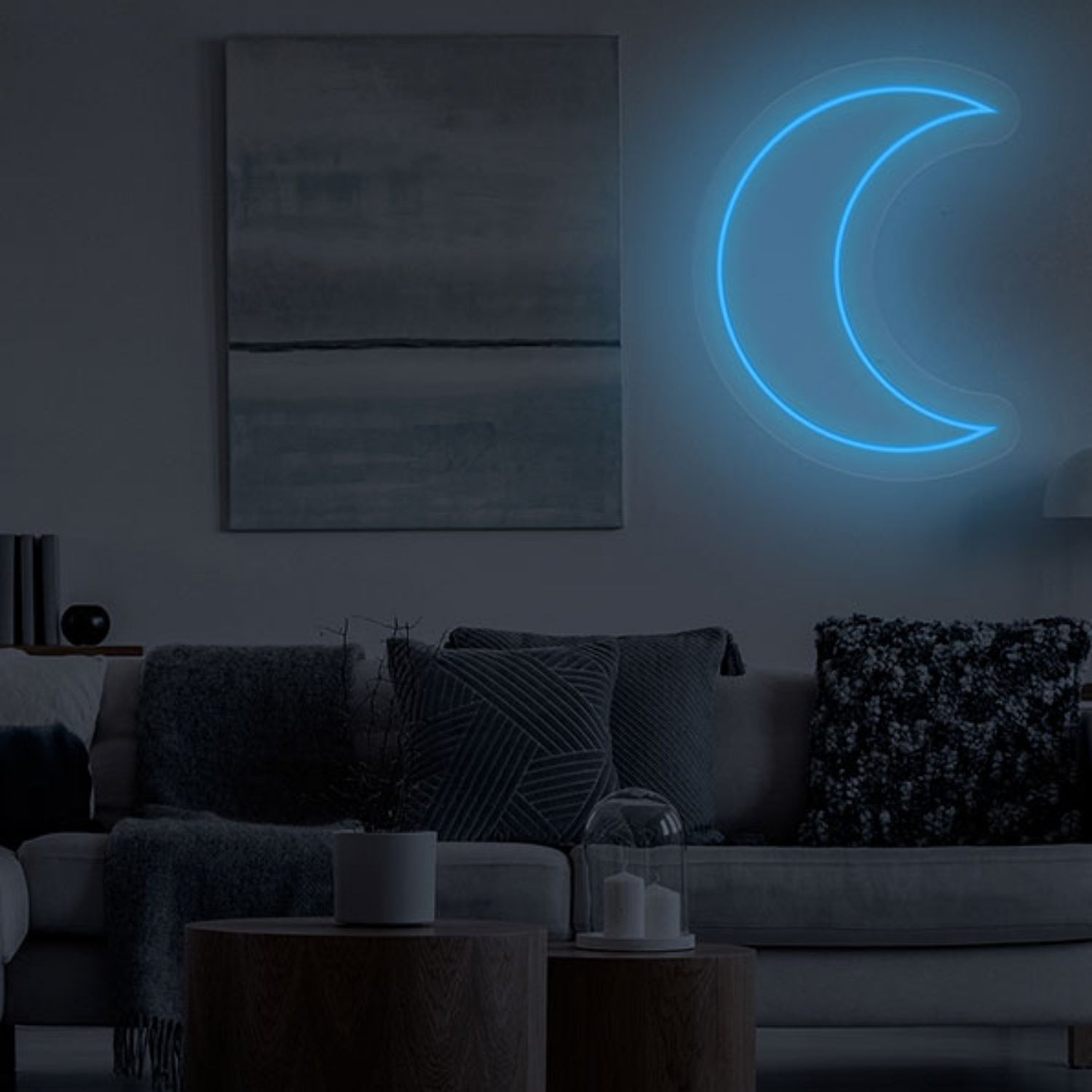 Moon Led Neon Sign Wall Art Decor | Shineneon
