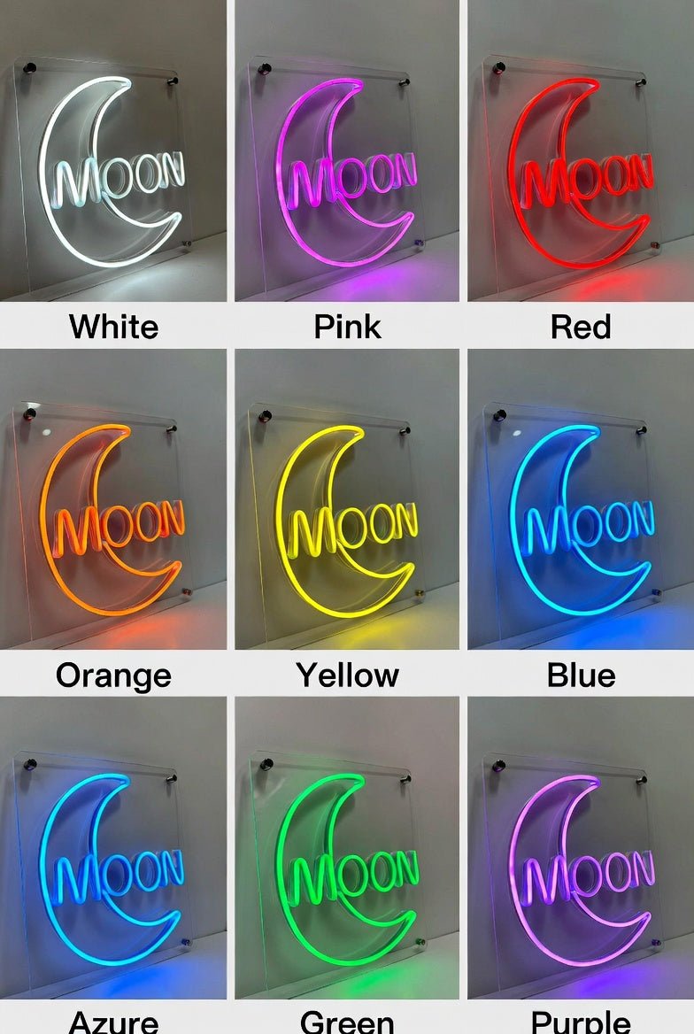 Moon LED Neon Sign Wall Neon Sign - Shineneon