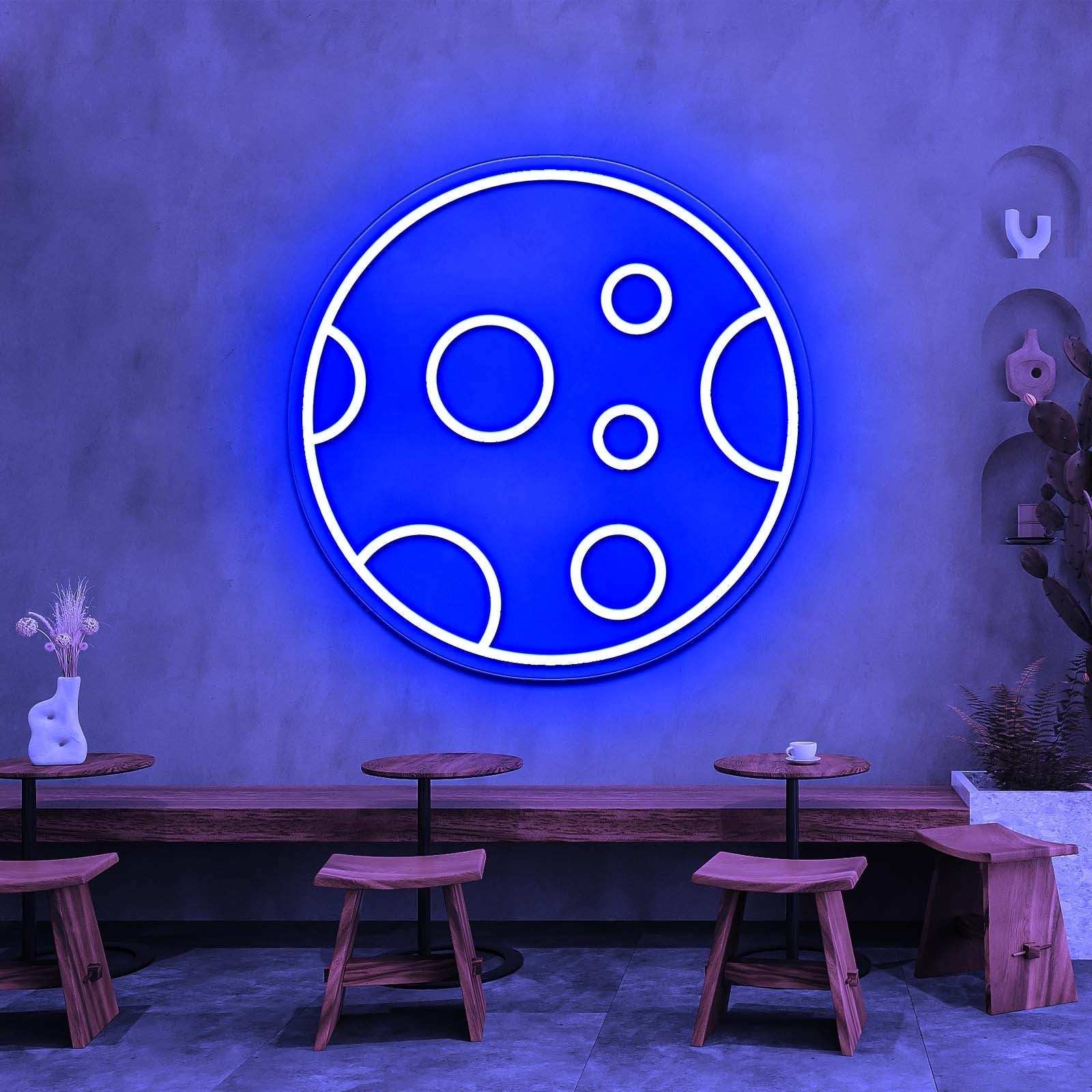 Moon Led Neon Signs For Wall Art - Shineneon