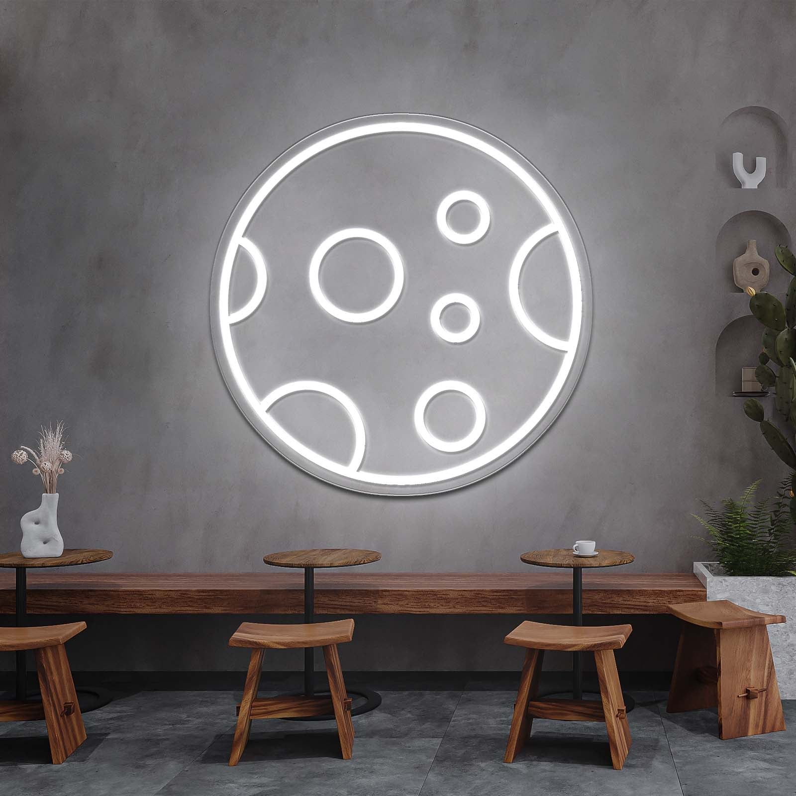 Moon Led Neon Signs For Wall Art - Shineneon