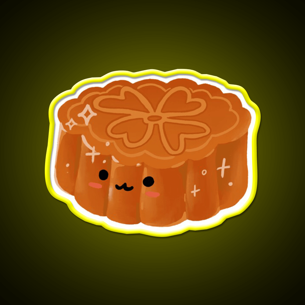Mooncake Snack Food Led Neon Sign Rgb Color - Shineneon