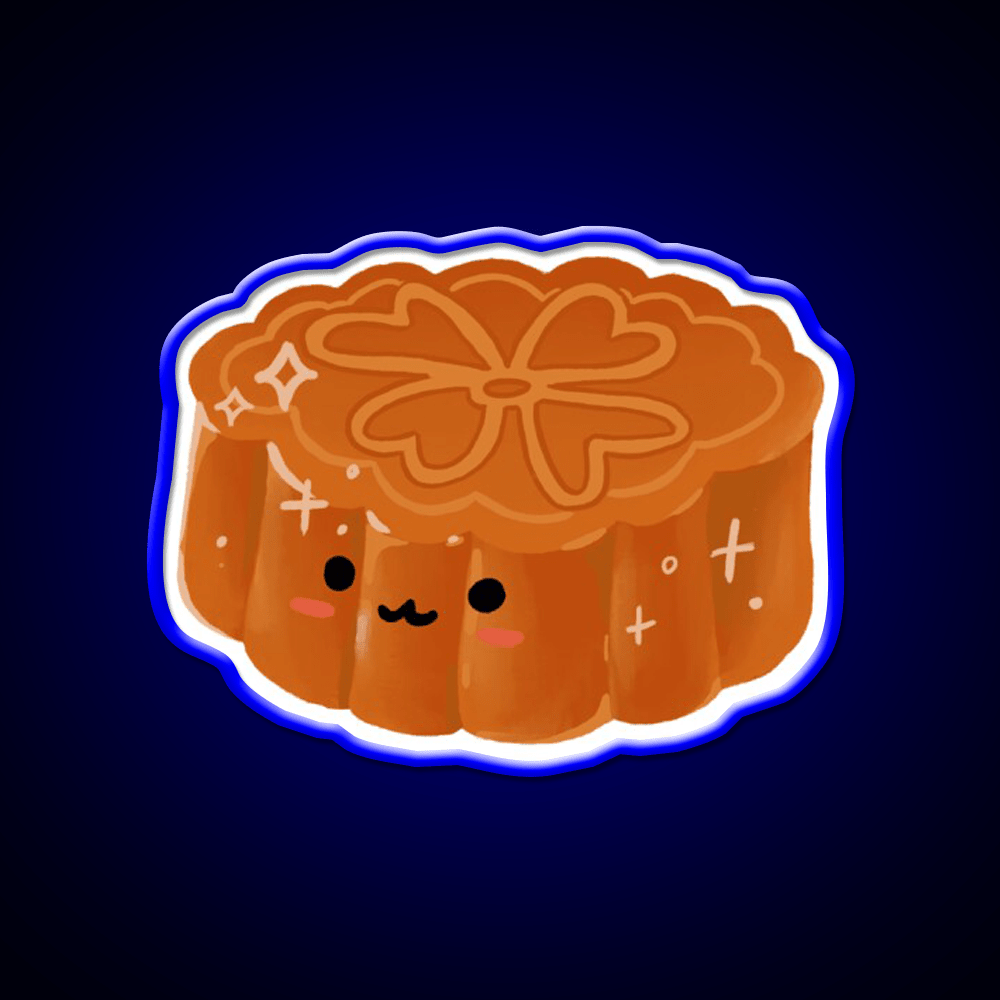 Mooncake Snack Food Led Neon Sign Rgb Color - Shineneon