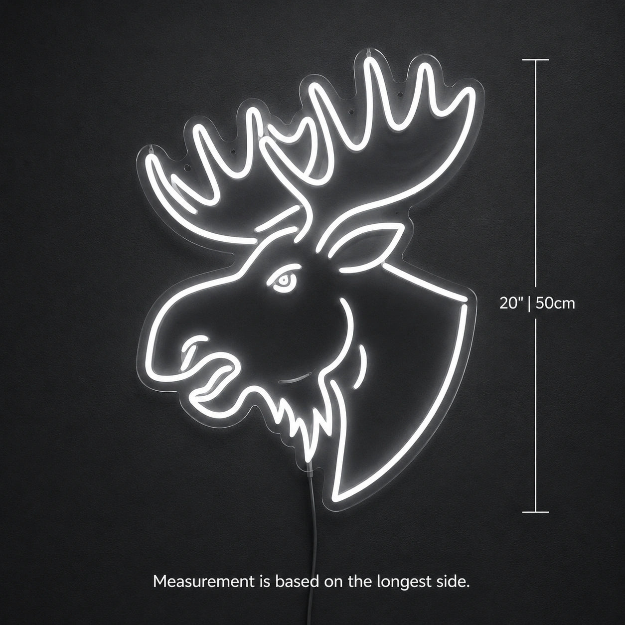 Moose Lodge Neon Sign LED Neon Sign size image