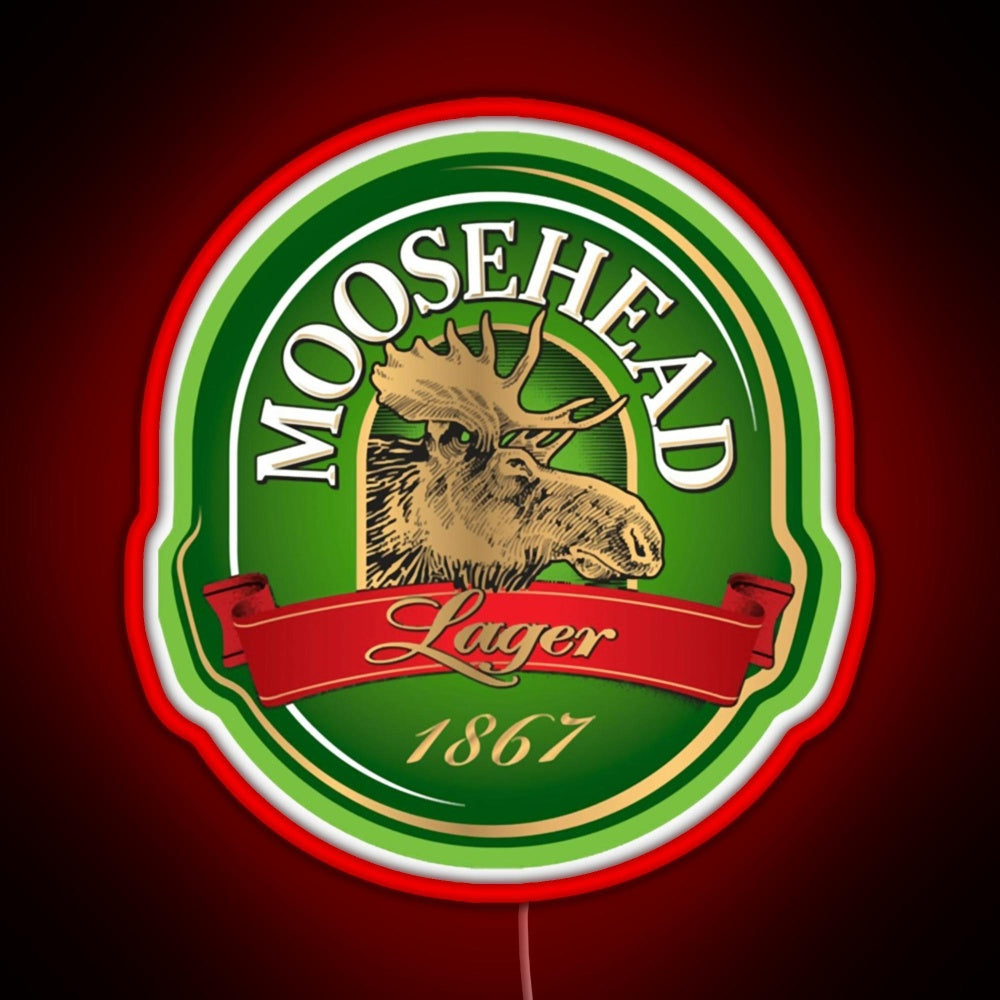 Moosehead Beer American Pale Ale Rgb Neon Sign