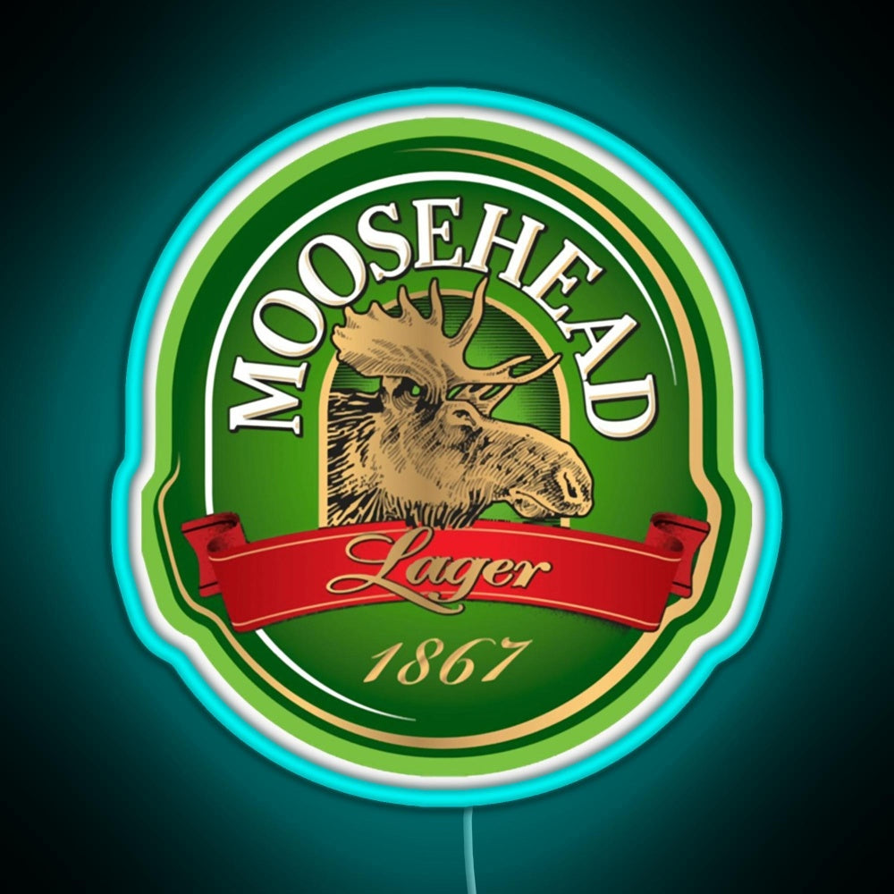 Moosehead Beer American Pale Ale Rgb Neon Sign