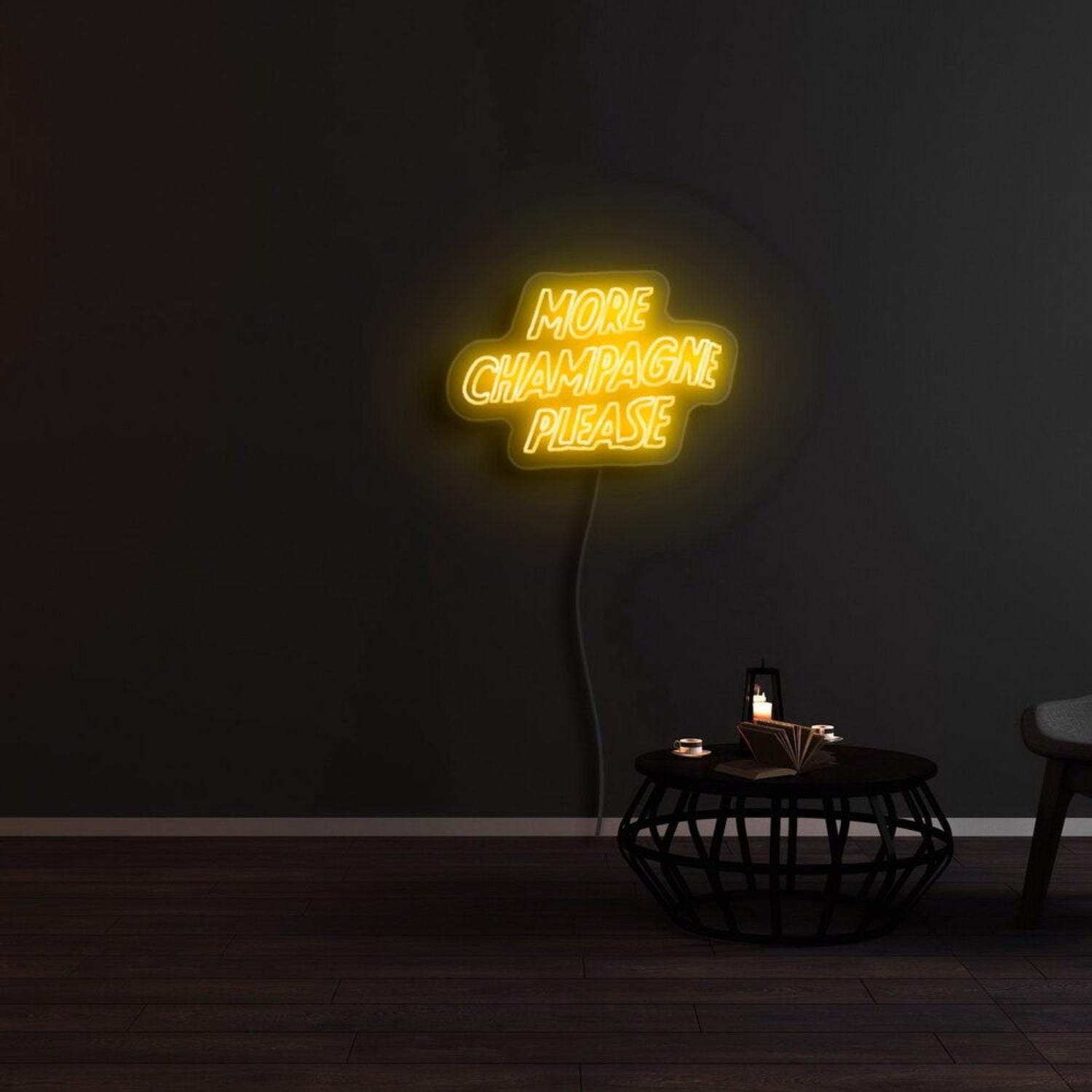More Champagne Please Led Neon Sign | Shineneon