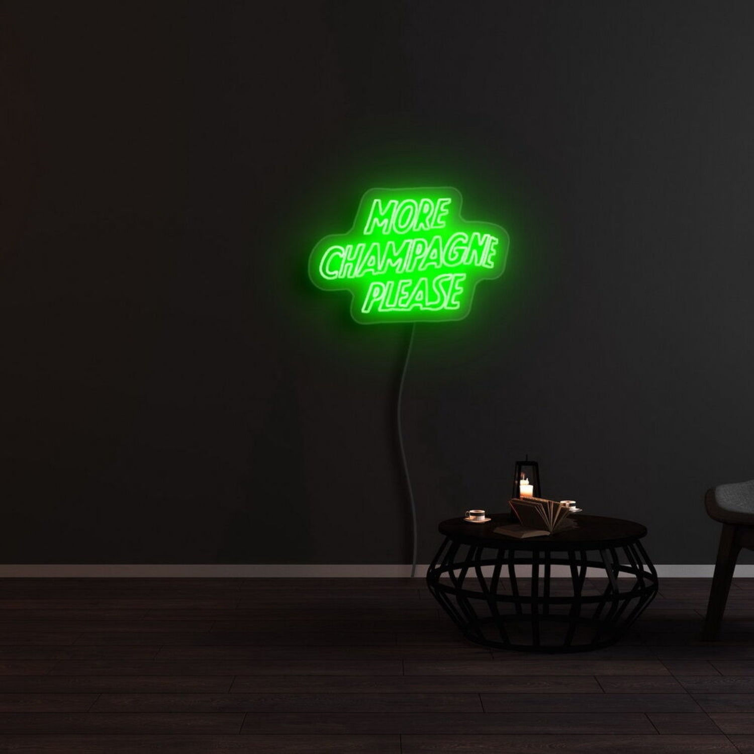 More Champagne Please Led Neon Sign | Shineneon