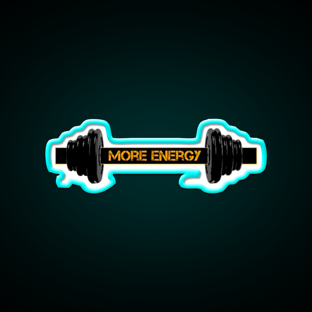 More Energy Gym Fitness Led Neon Sign Rgb Color
