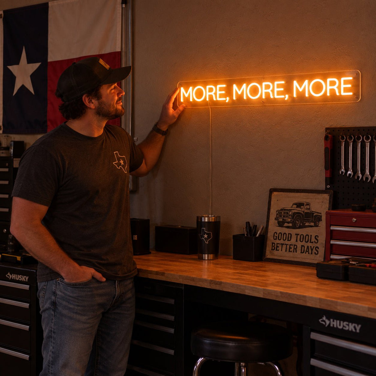 More More More LED Neon Sign - Shineneon