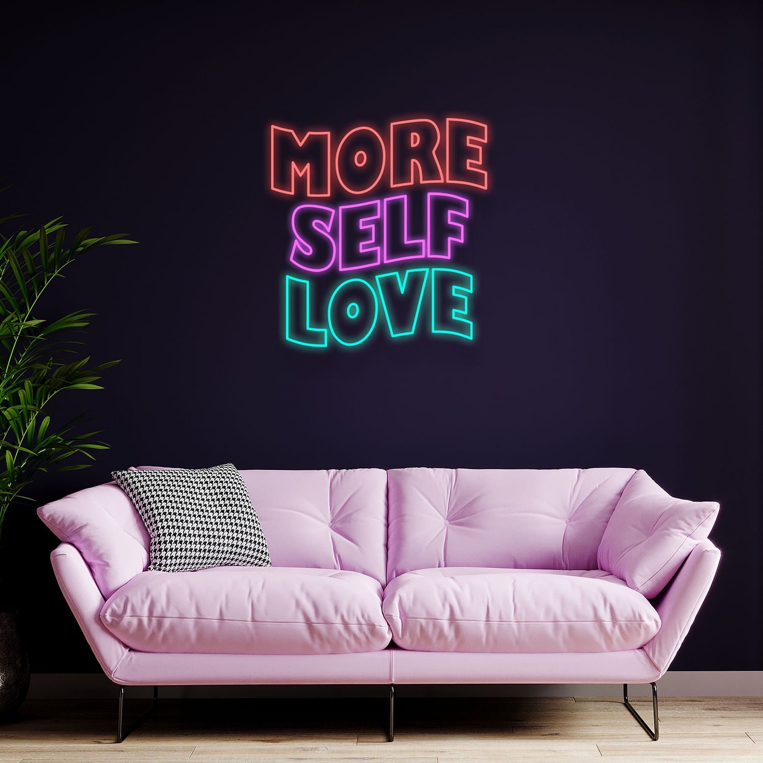 More Self Love Led Neon Signs Wall Art | Shineneon