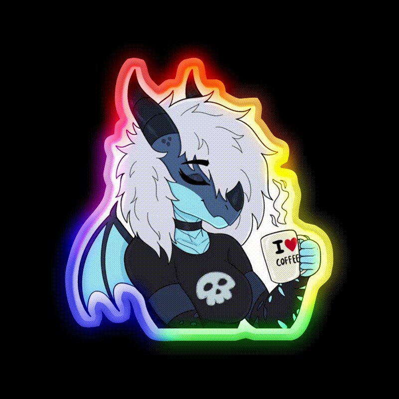 Morning Nira Cafe Led Neon Sign Espresso Bar Art Rgb Color