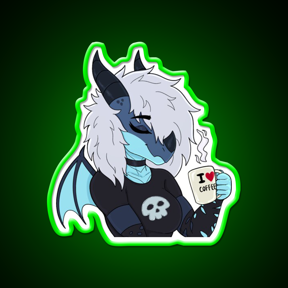 Morning Nira Cafe Led Neon Sign Espresso Bar Art Rgb Color