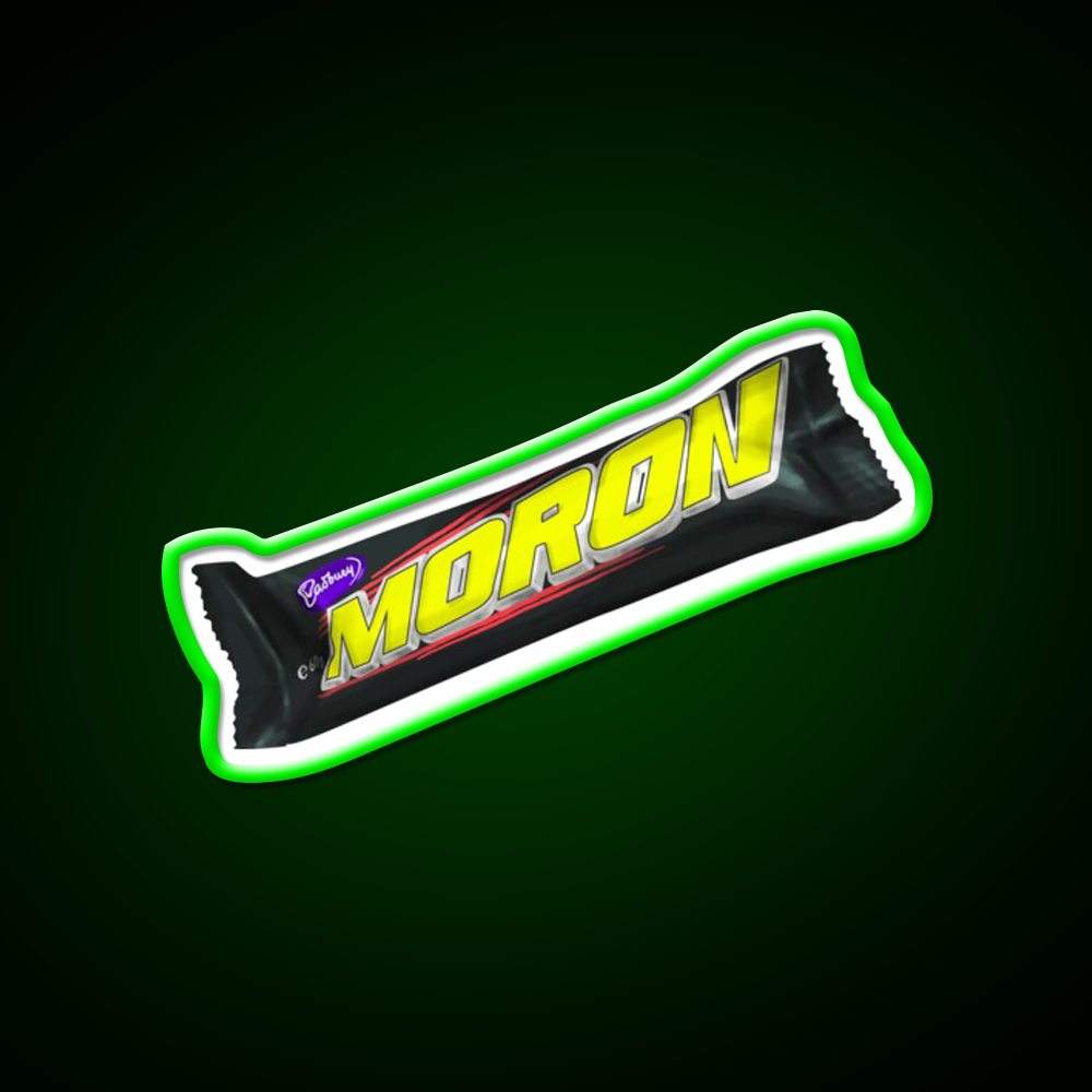 Moron Moro Chocolate Bar Man Cave Bar Led Neon Sign Rgb Color - LED neon sign view 8
