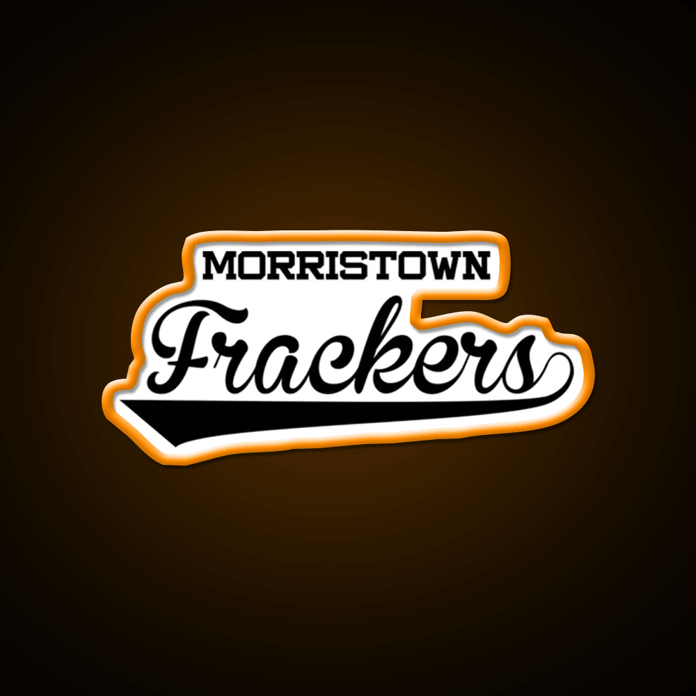 Morristown Frackers Brockmire Shirt Whiskey Drink Bar Led Neon Sign Rgb Color - Shineneon