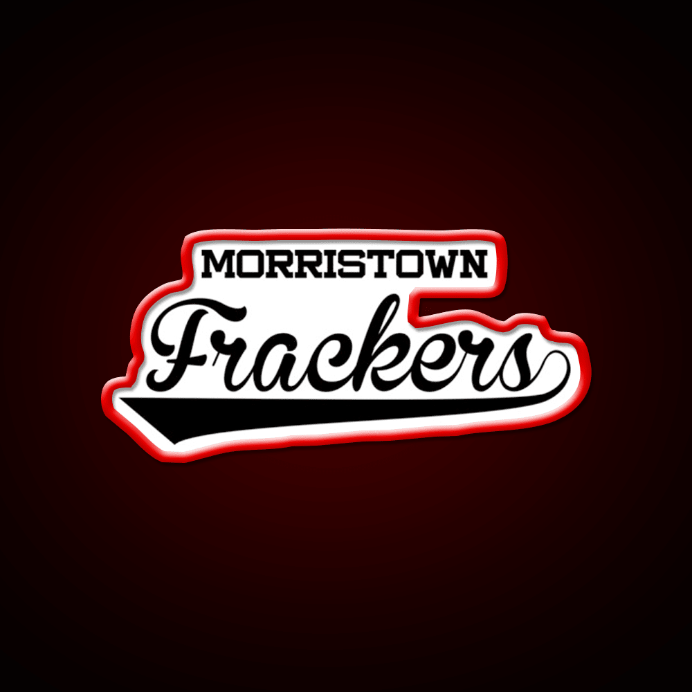 Morristown Frackers Brockmire Shirt Whiskey Drink Bar Led Neon Sign Rgb Color - Shineneon