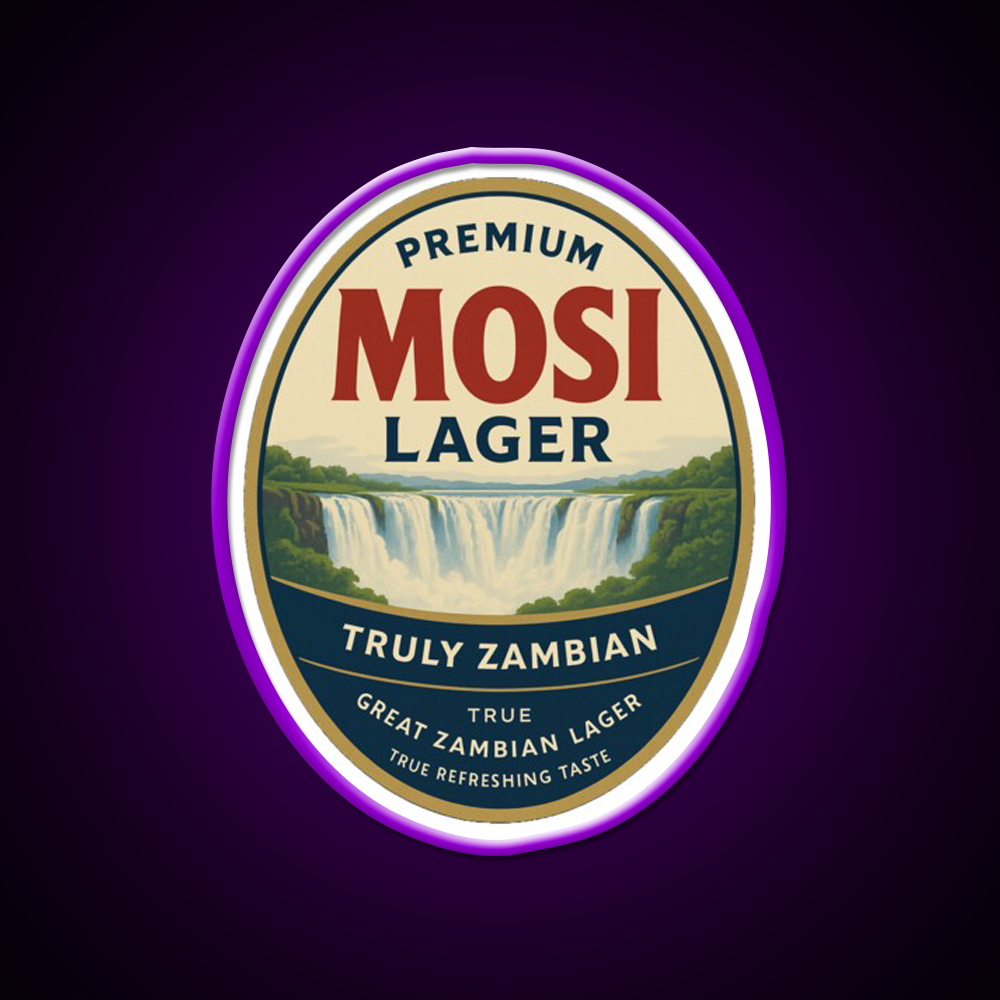 Mosi Lager Beer Truly Zambian Beer Bar Decor Led Neon Sign Rgb Color - LED neon sign view 9
