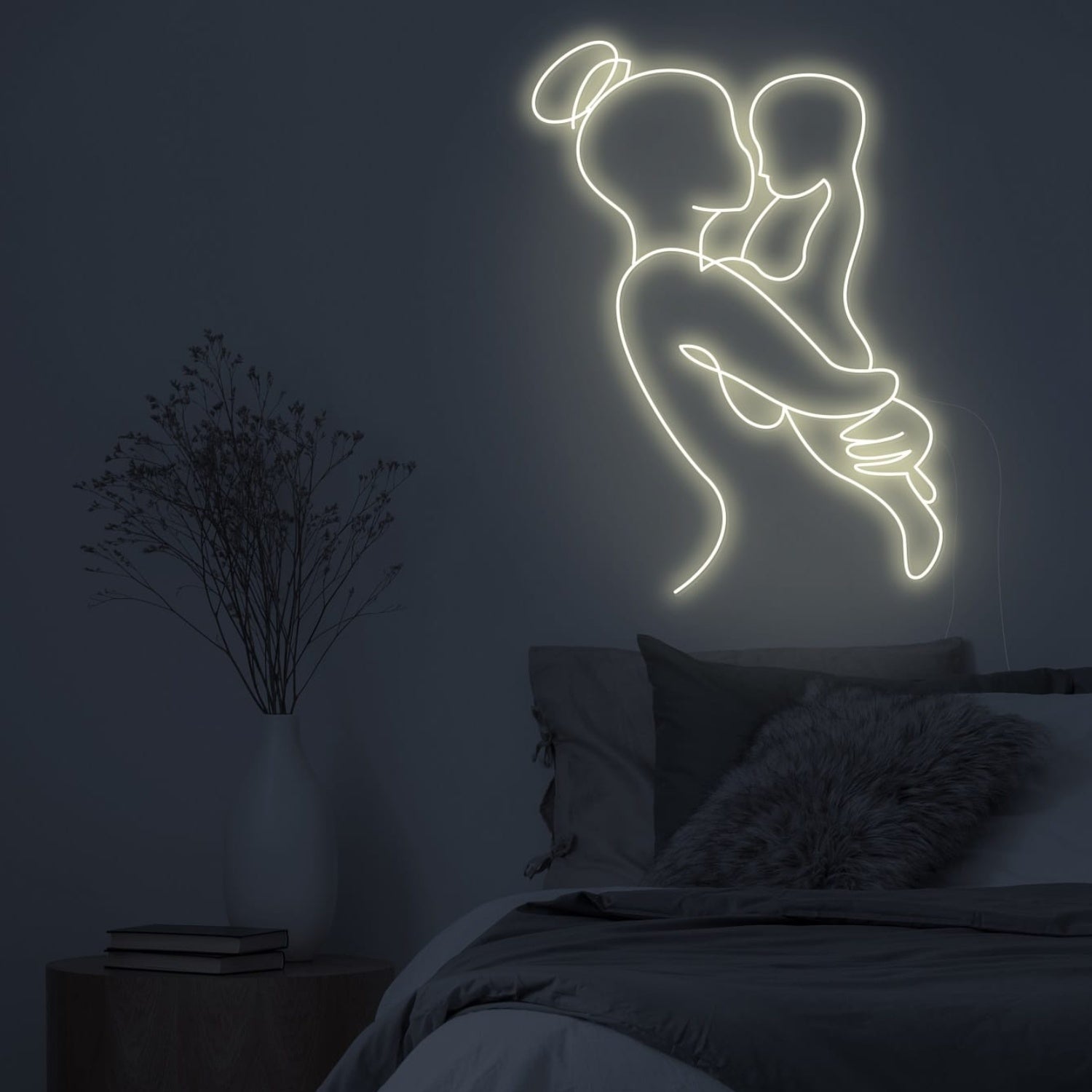 Mother And Child Led Neon Sign Wall Art | Shineneon
