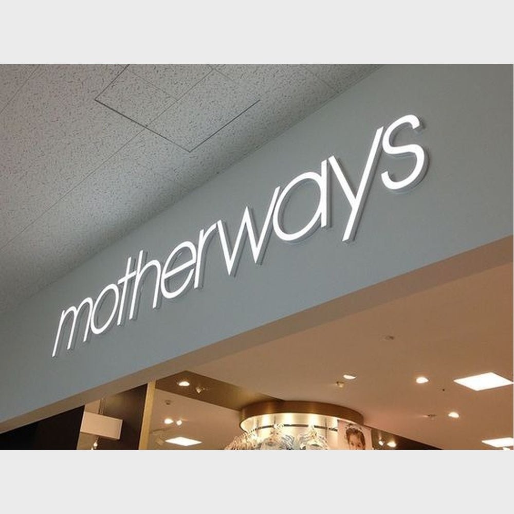 Mother Ways 3D Frontlit Channel Letters Led Light Sign - Shineneon