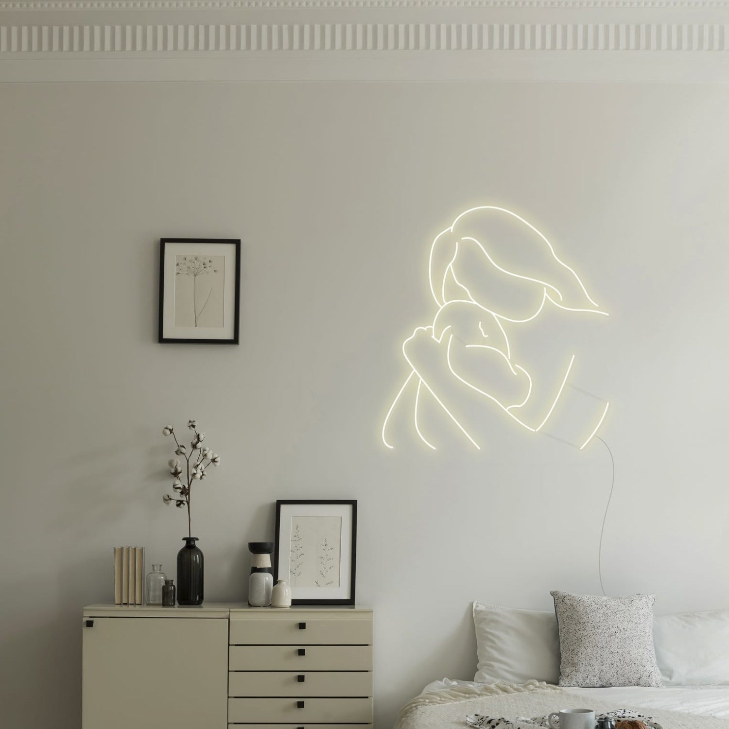 Motherours Hug Led Neon Sign Wall Art | Shineneon