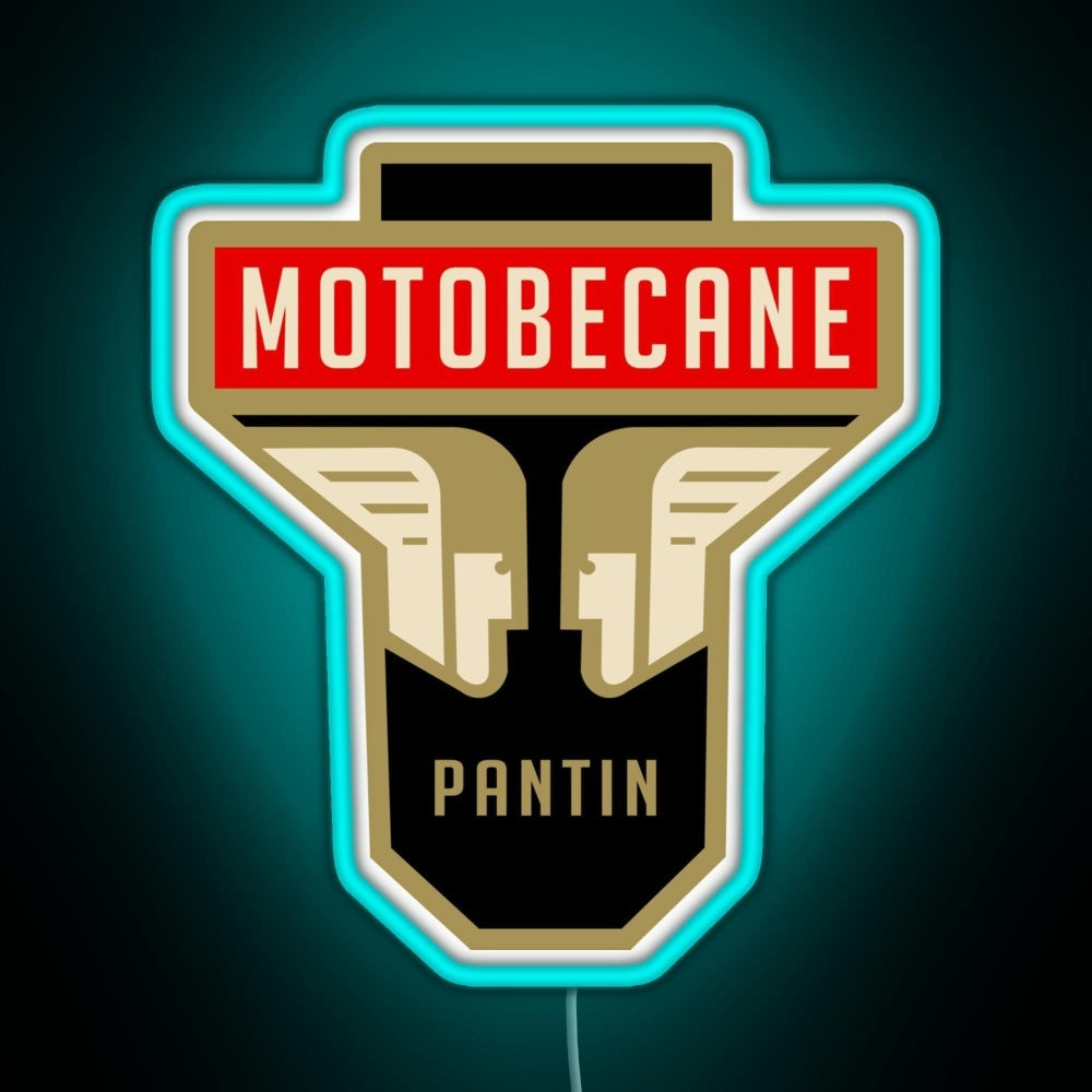 Motobecane Headstock Rgb Neon Sign - LED neon sign view 6