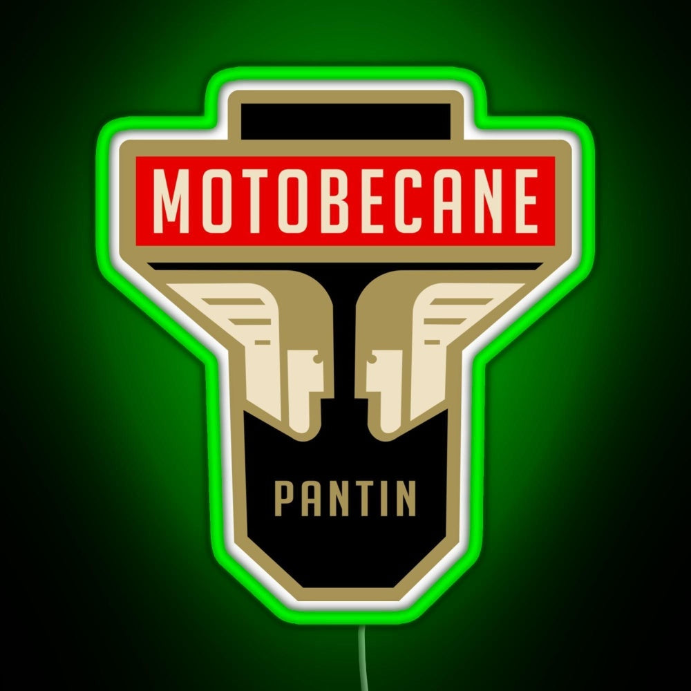 Motobecane Headstock Rgb Neon Sign - LED neon sign view 7