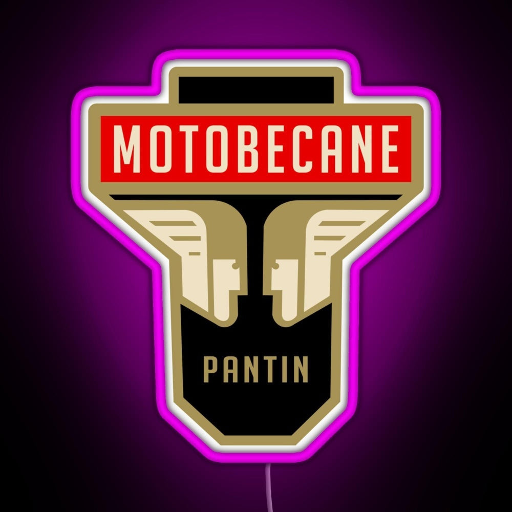Motobecane Headstock Rgb Neon Sign - LED neon sign view 8