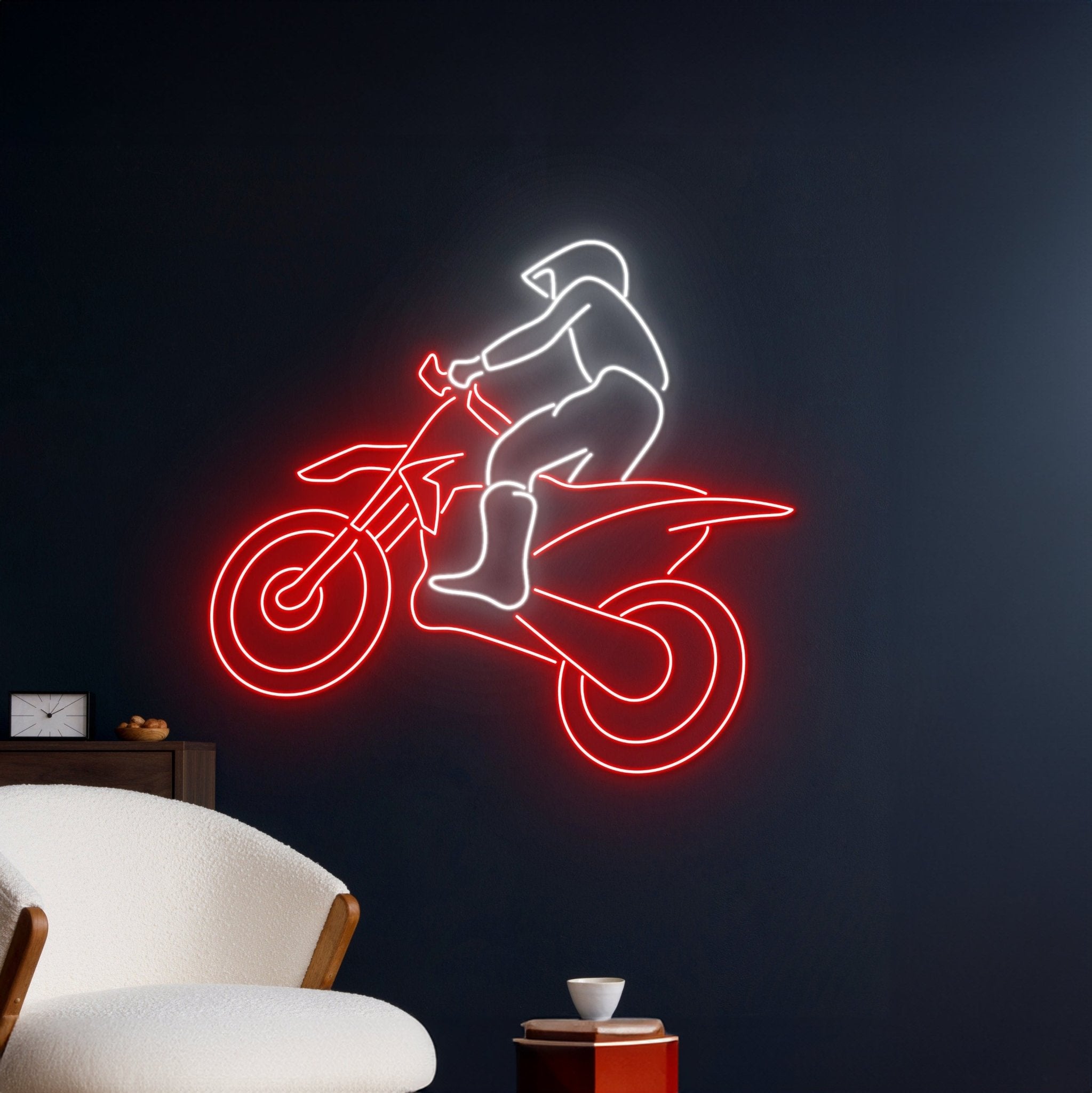 Motorbike Neon Sign Biker Led Sign - Shineneon