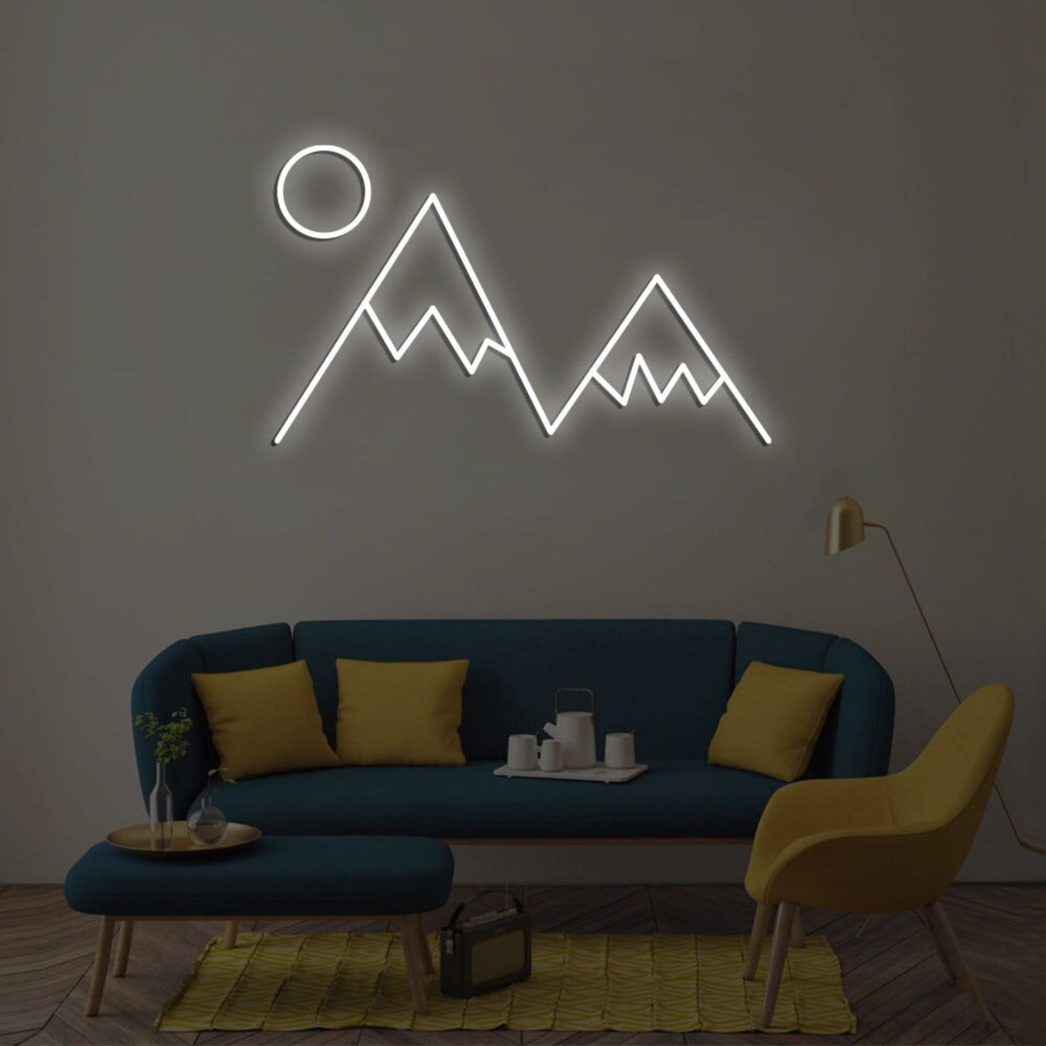 Mountain Peaks Led Neon Sign | Shineneon