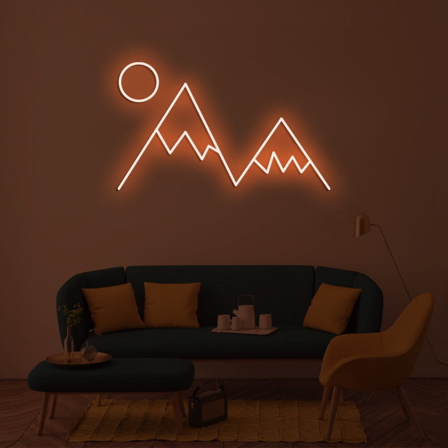 Mountain Peaks Led Neon Sign | Shineneon