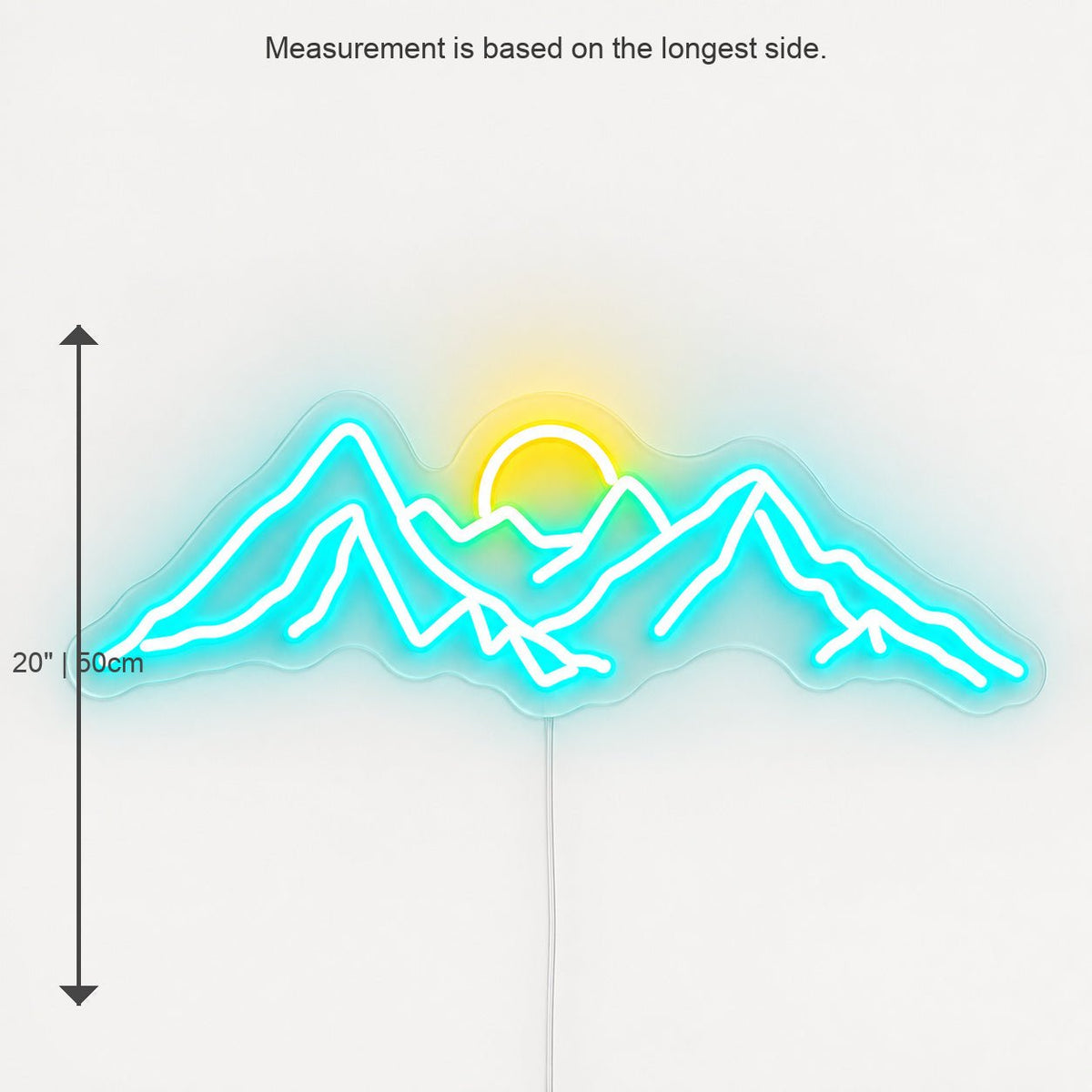 Mountain Sun LED Neon Sign - Shineneon