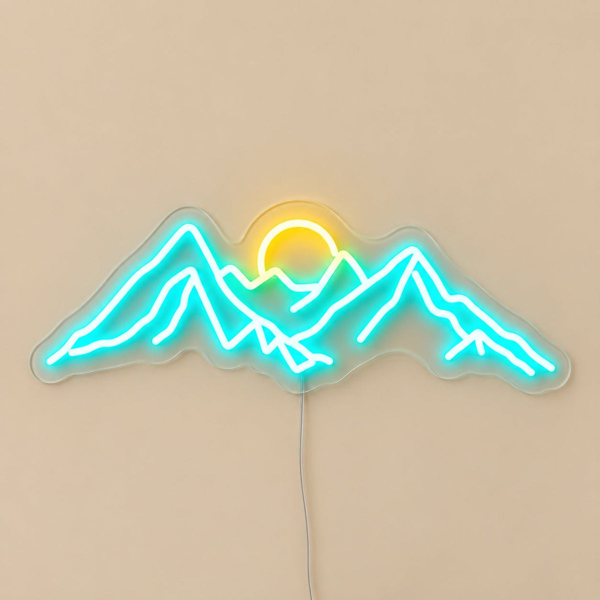 Mountain Sun LED Neon Sign - Shineneon