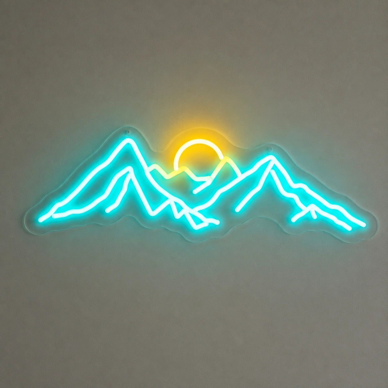 Mountain Sun Vintage LED Neon Sign main product image